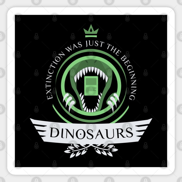 Magic the Gathering - Dinosaur Tribe Sticker by epicupgrades